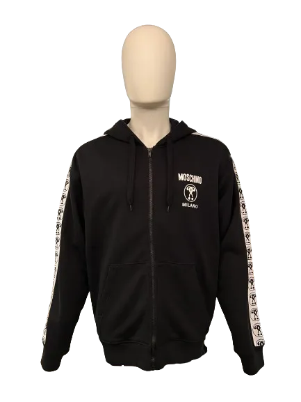 Moschino - Question Mark Tape Jacket - 600018 - Black/White