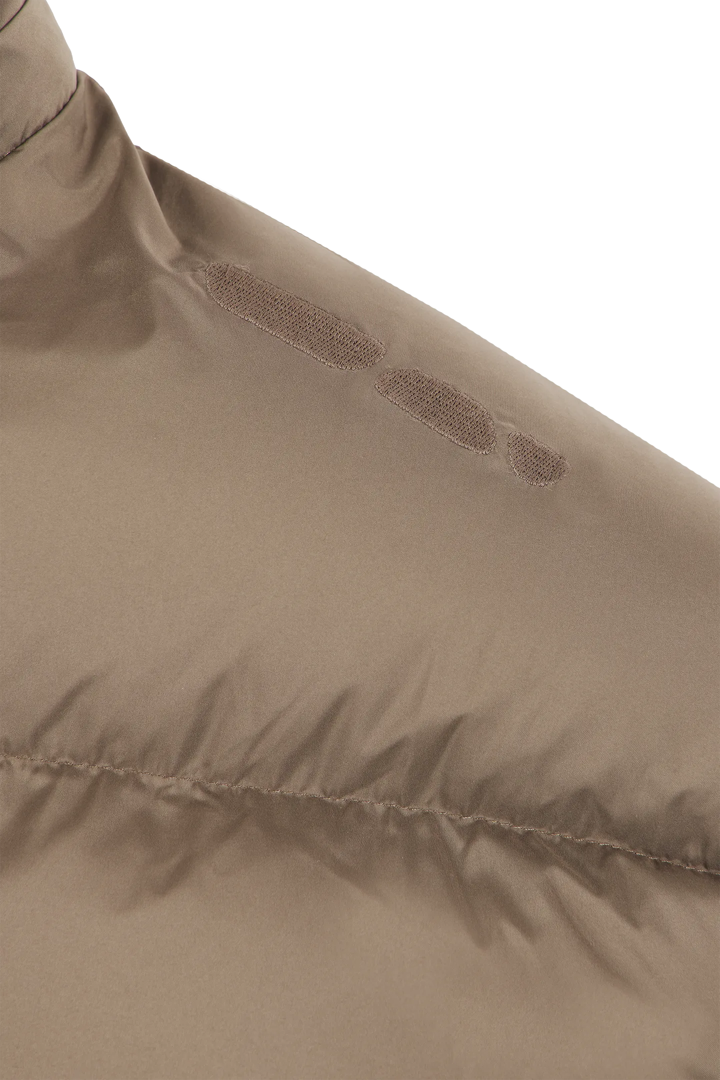Mud Brown Puffer Jacket