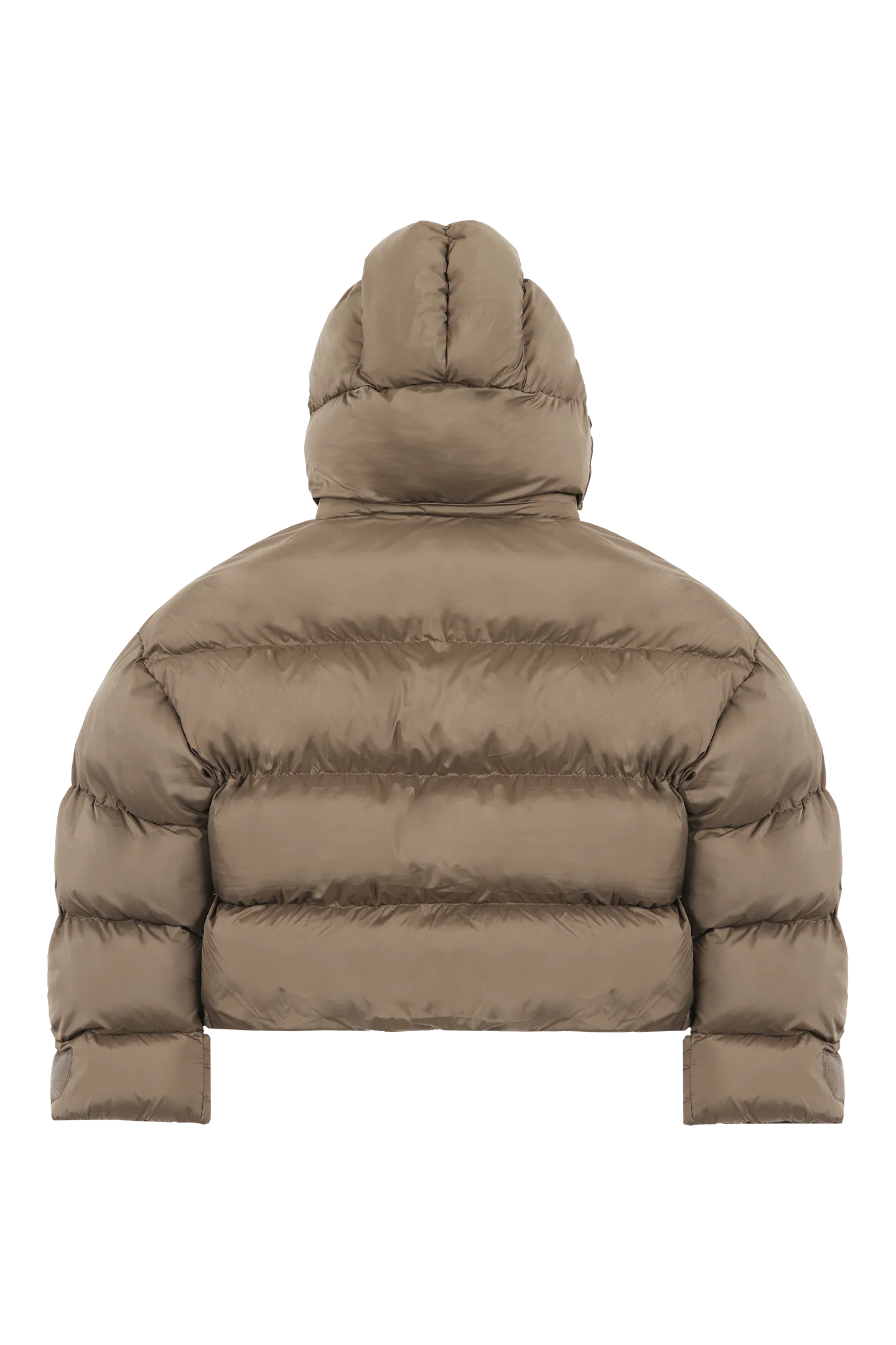 Mud Brown Puffer Jacket