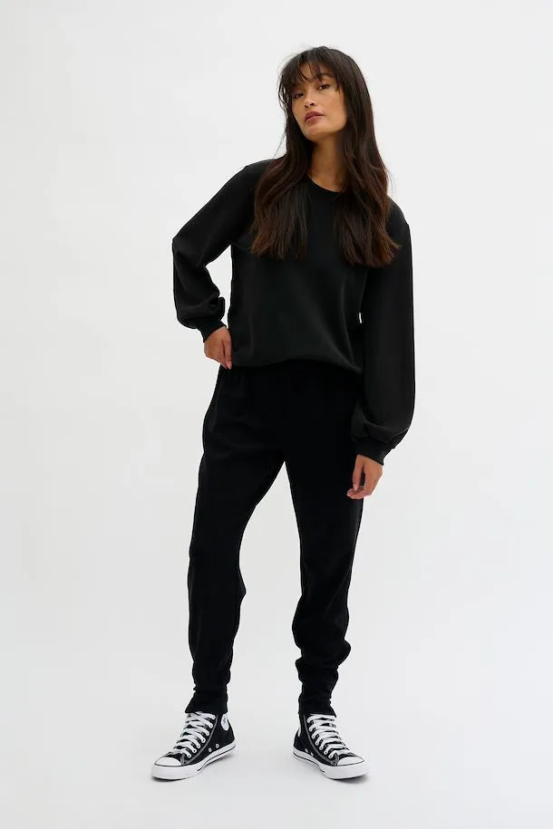 My Essential Wardrobe The Sweat Pant - Black