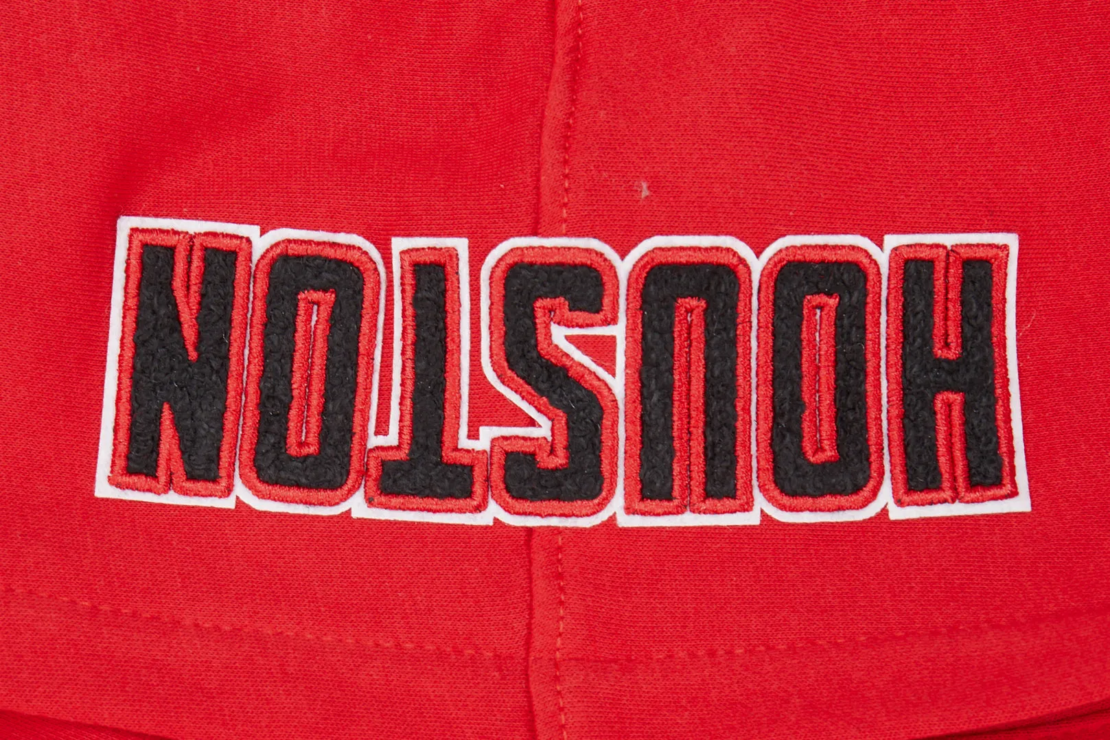 NBA HOUSTON ROCKETS CLASSIC BIG BOYS FLC PO HOODIE (RED)