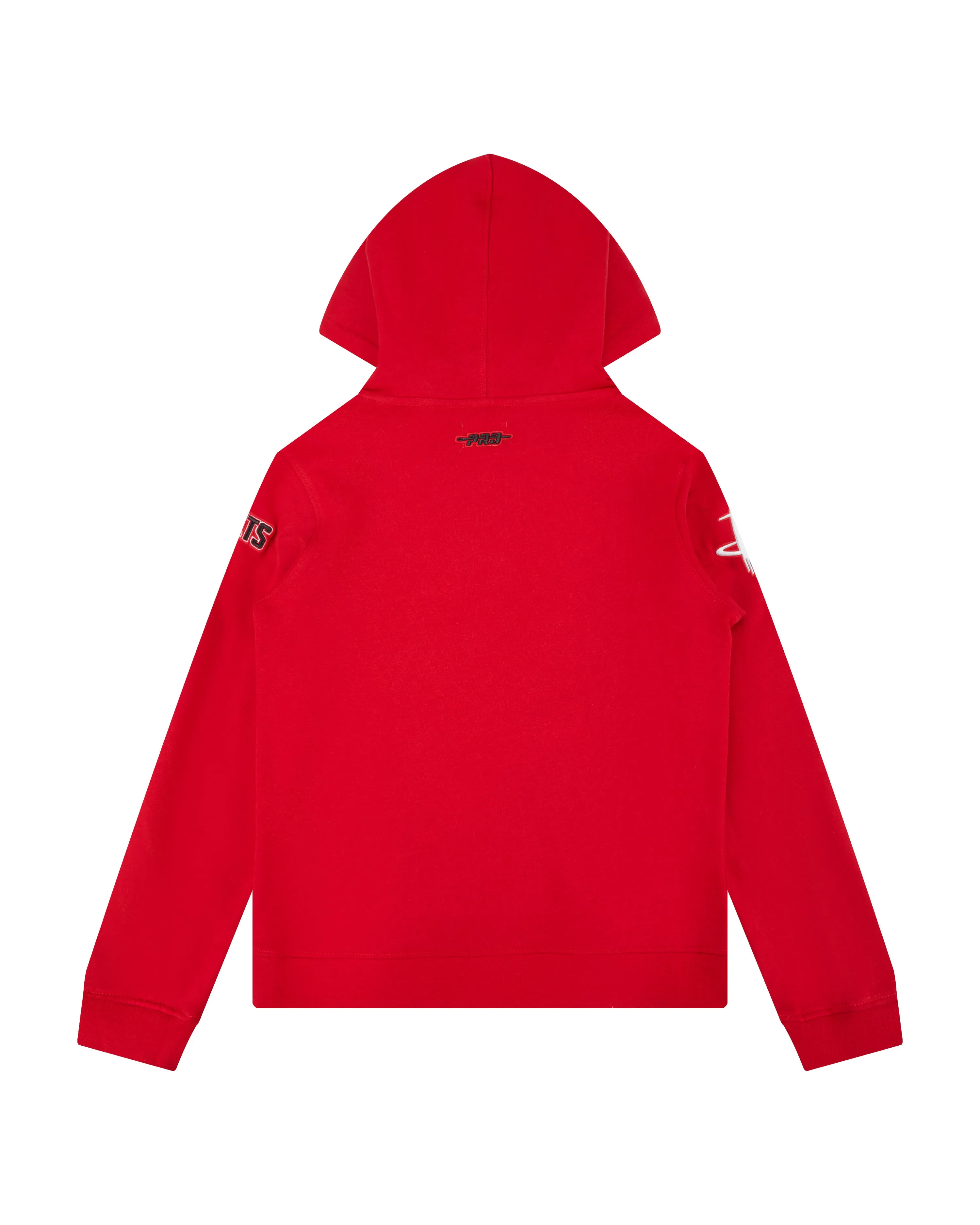 NBA HOUSTON ROCKETS CLASSIC BIG BOYS FLC PO HOODIE (RED)