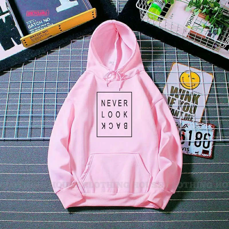 Never look back hoodie