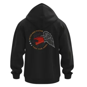 Never Ride Faster Hoodie