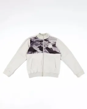 Newcastle United Kids' Grey Camo Poly Track Top