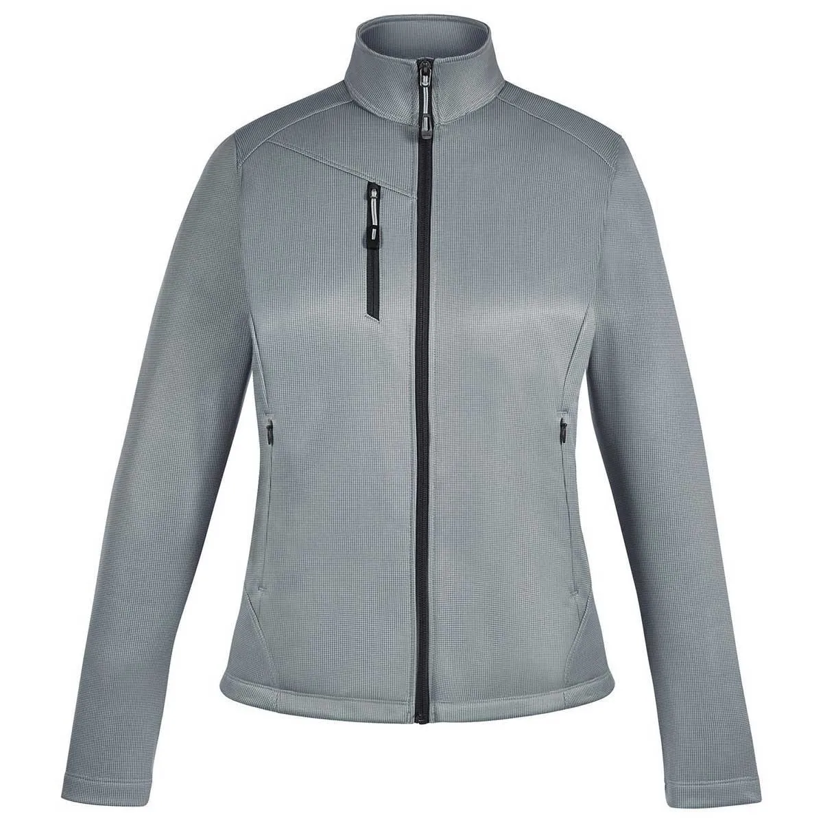 North End Women's Platinum Trace Printed Fleece Jacket