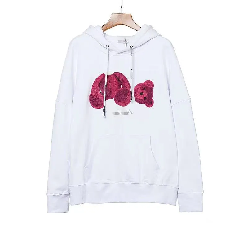 Palm Angels Hoodie Embroidered Hoodie Men and Women Loose