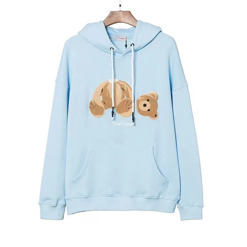 Palm Angels Hoodie Embroidered Hoodie Men and Women Loose