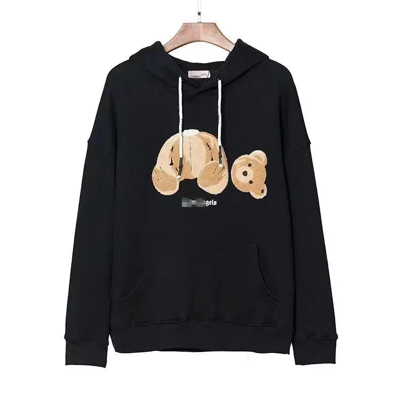 Palm Angels Hoodie Embroidered Hoodie Men and Women Loose
