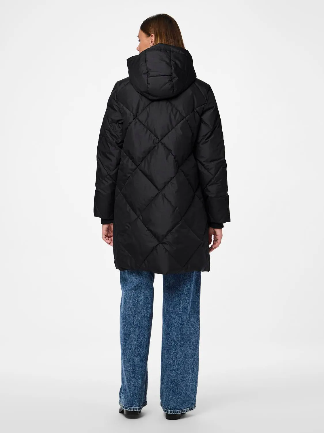 PCNOVELLA Quilted Jacket - Black