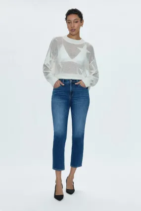 PIS Monroe Crop High Rise Cigarette Jean in Vermont