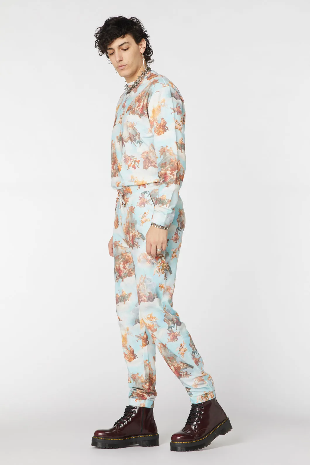 Printed Art Mural Track Pant