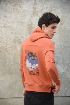 Printed Hoodie - Temple
