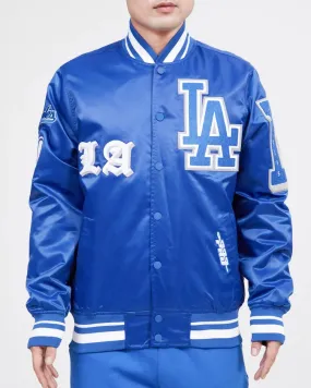 Pro Standard Jacket - Los Angeles Dodgers- Old English Stains - Blue - LLD633531