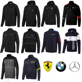 Puma Ferrari Men's Zip Up Track Training Jacket
