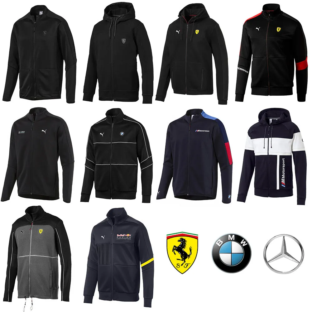 Puma Ferrari Men's Zip Up Track Training Jacket