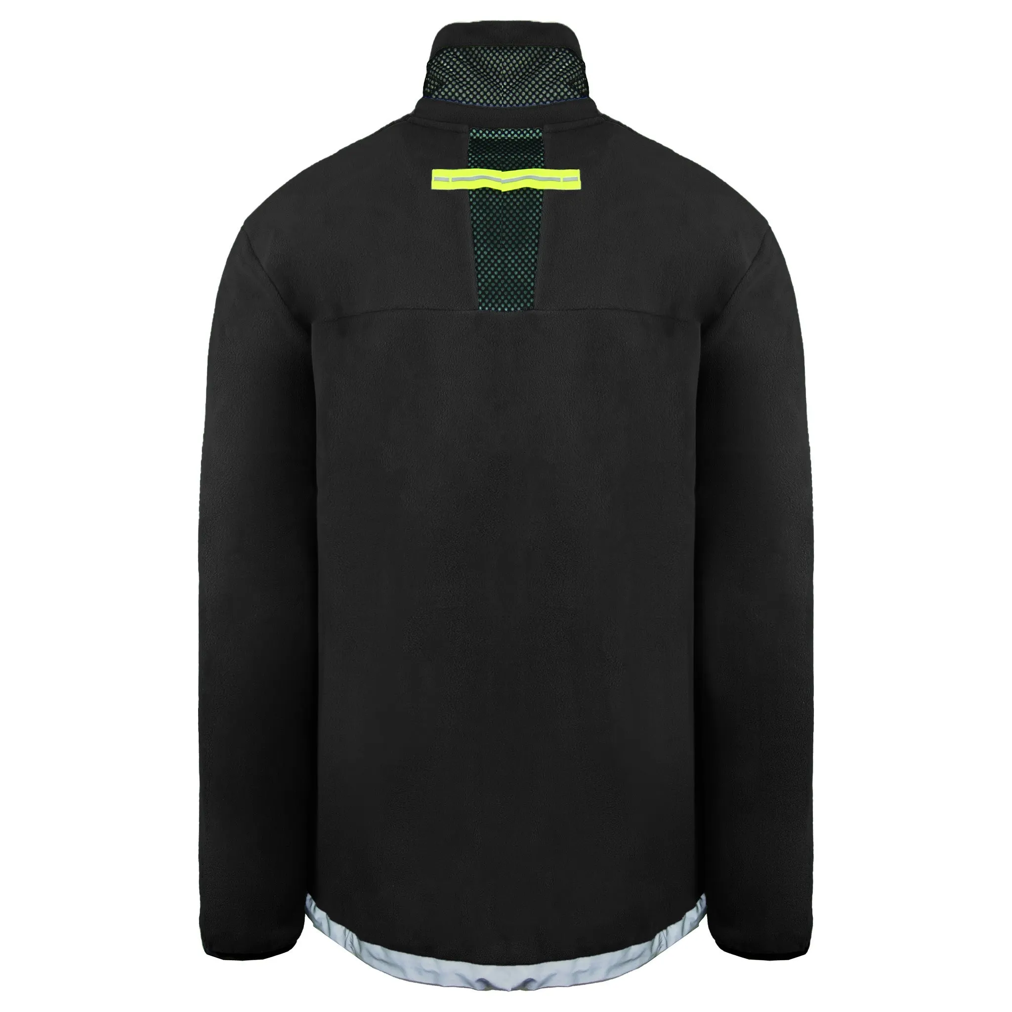 Puma x Helly Hansen Mens Black Polar Fleece Jacket