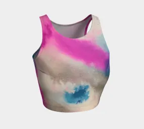 "Christy" White Crop Top