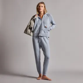 Recycled Cashmere Track Pant - Breeze