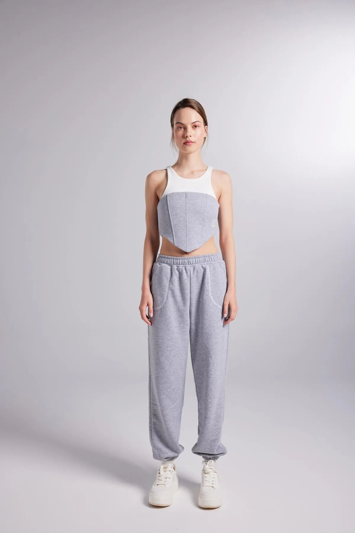 Rhode Elastis Waist Sweatpants Gray