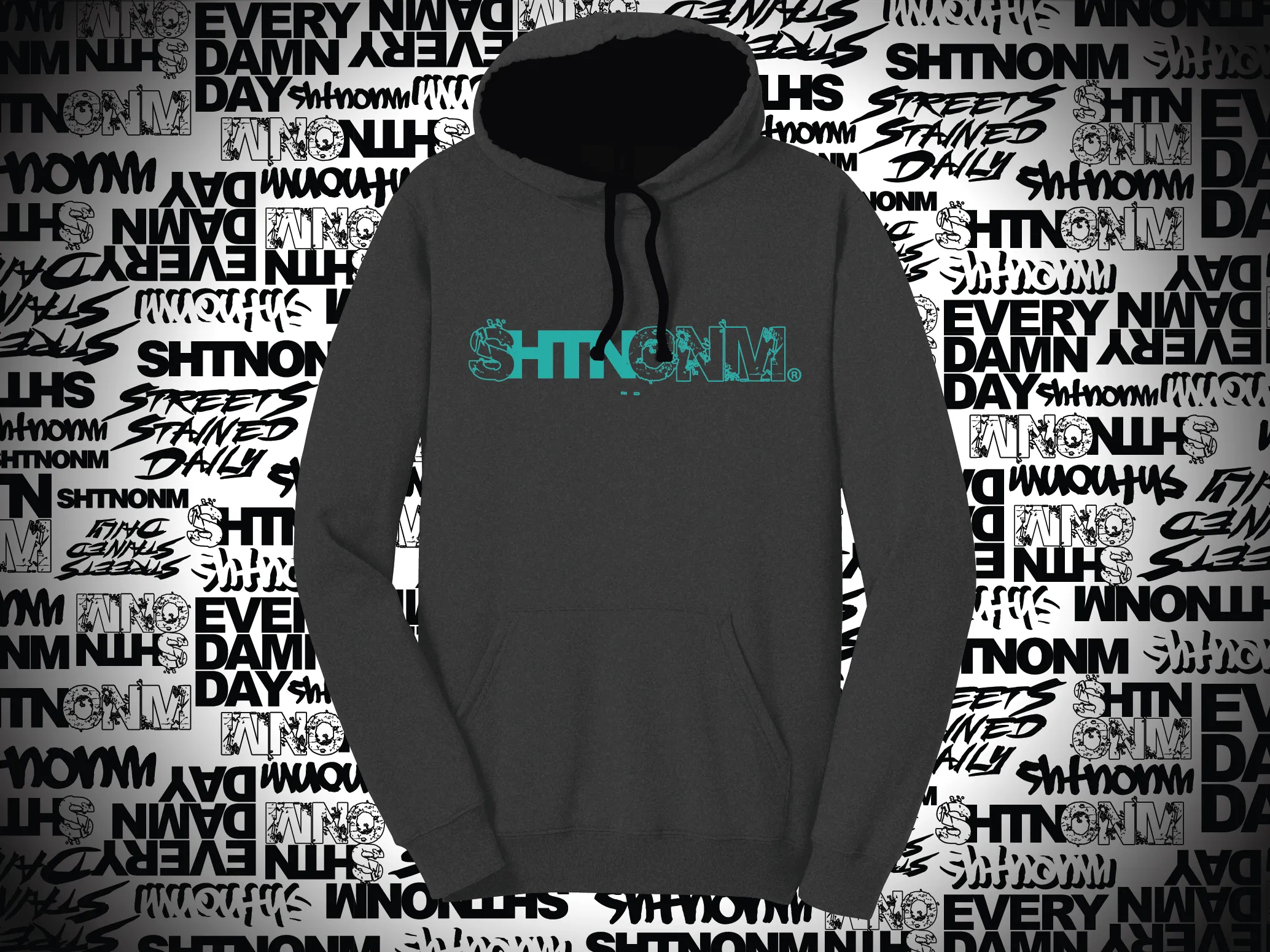 SHTNONM- MENS TATTOO HOODIE