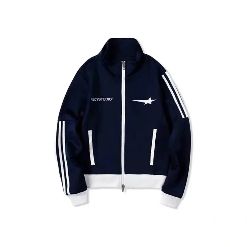 Star Striped Track Jacket