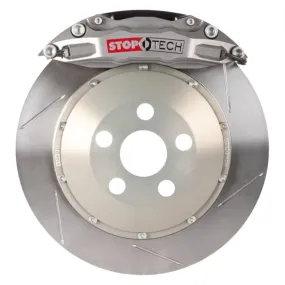 StopTech BBK 05-08 Audi A4 Quattro Front Trophy Anodized ST-40 Calipers Slotted 332x32mm Rotors Pads