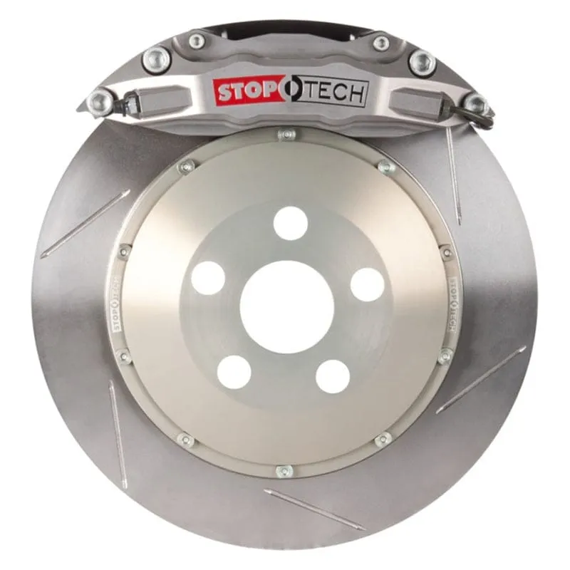 StopTech BBK 05-08 Audi A4 Quattro Front Trophy Anodized ST-40 Calipers Slotted 332x32mm Rotors Pads