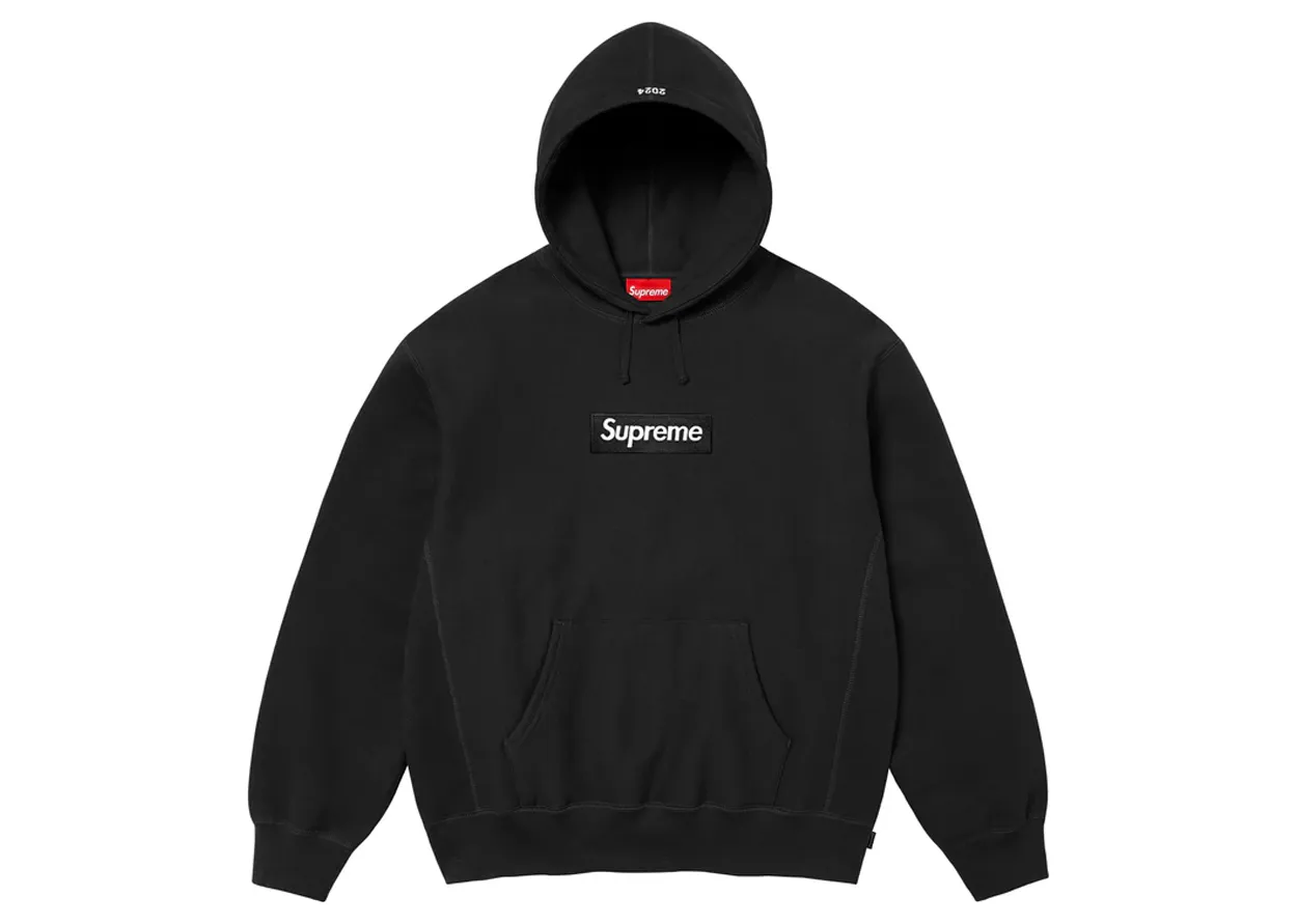 Supreme Box Logo Hoodie (Black) 2024
