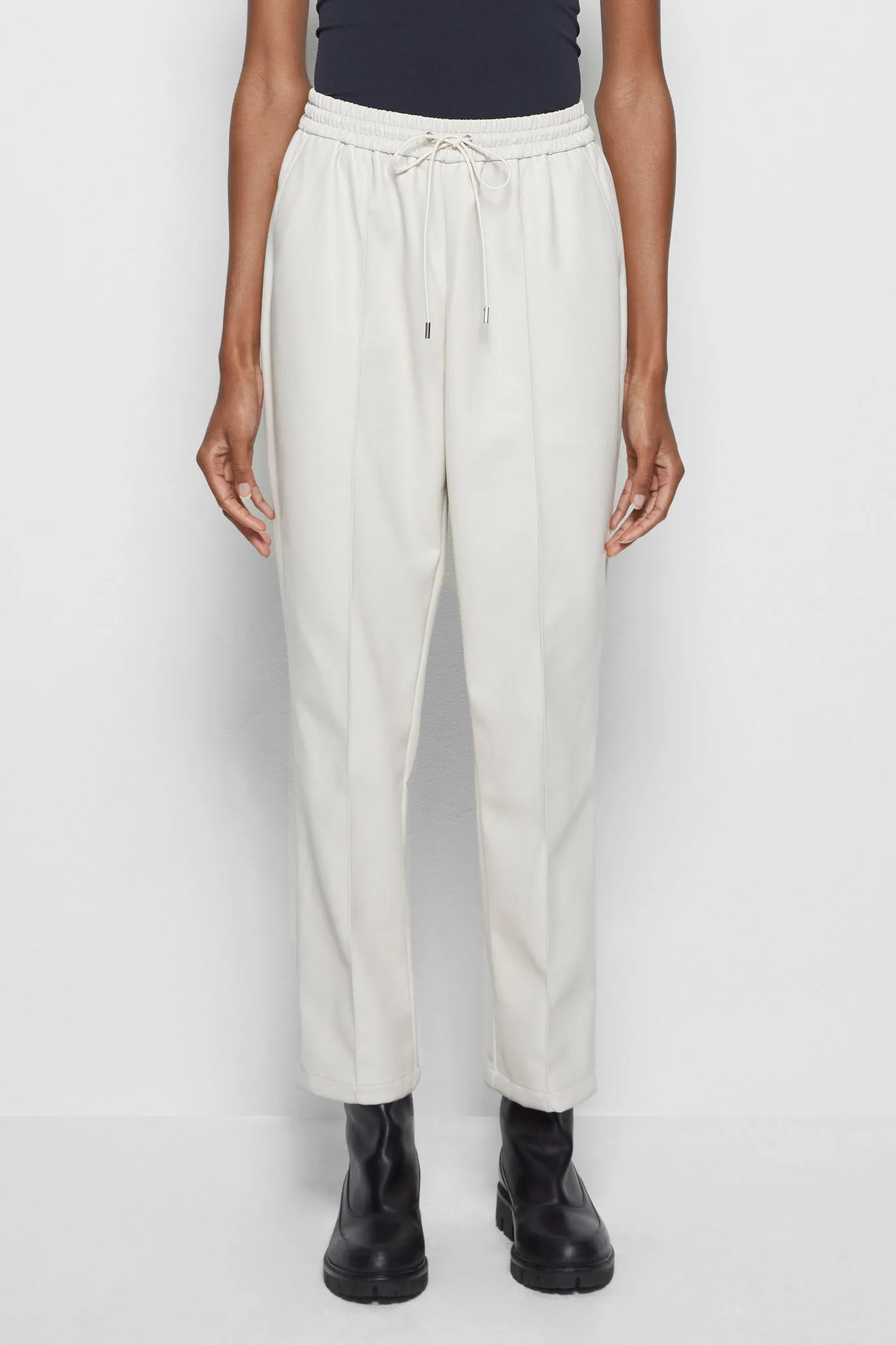 Tay Vegan Leather Jogger