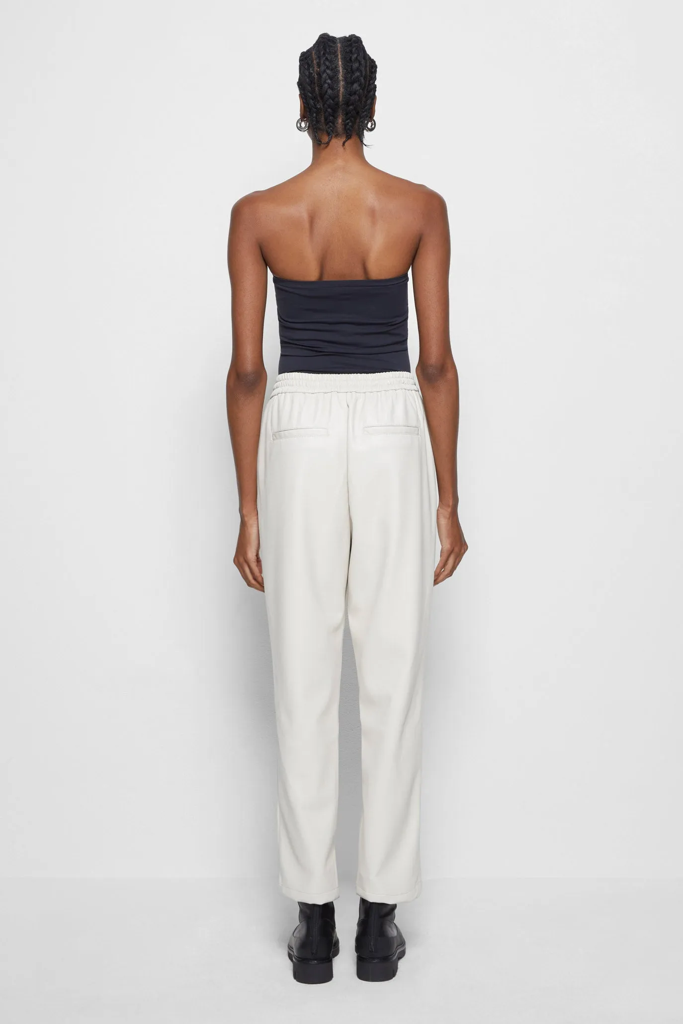 Tay Vegan Leather Jogger