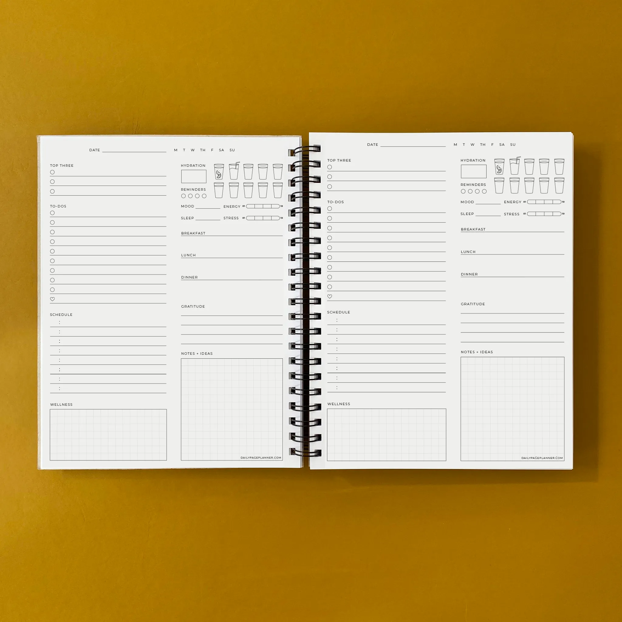 The Daily Page 6-Month Planner