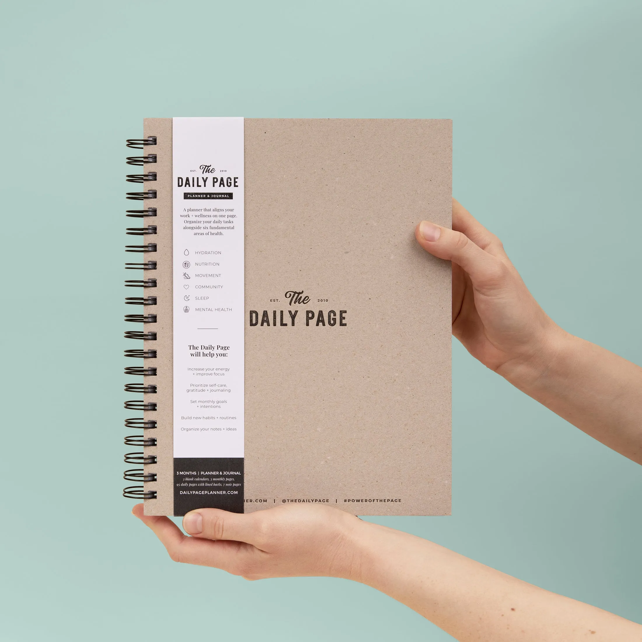 The Daily Page 6-Month Planner
