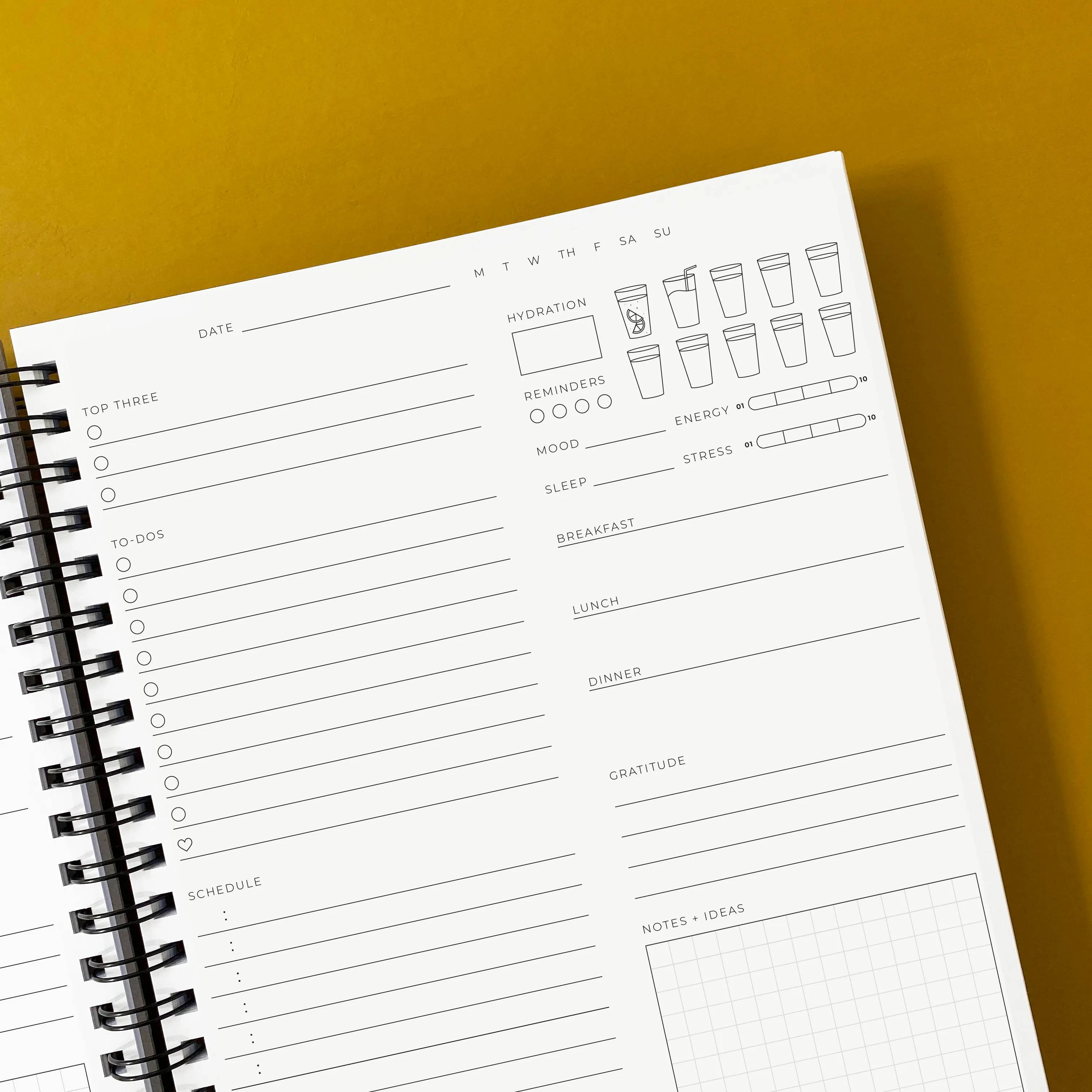 The Daily Page 6-Month Planner