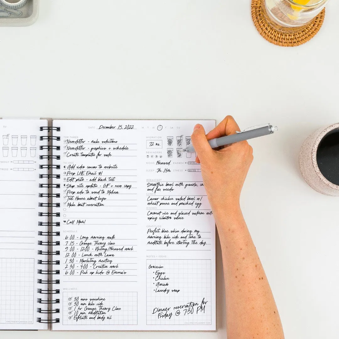 The Daily Page 6-Month Planner