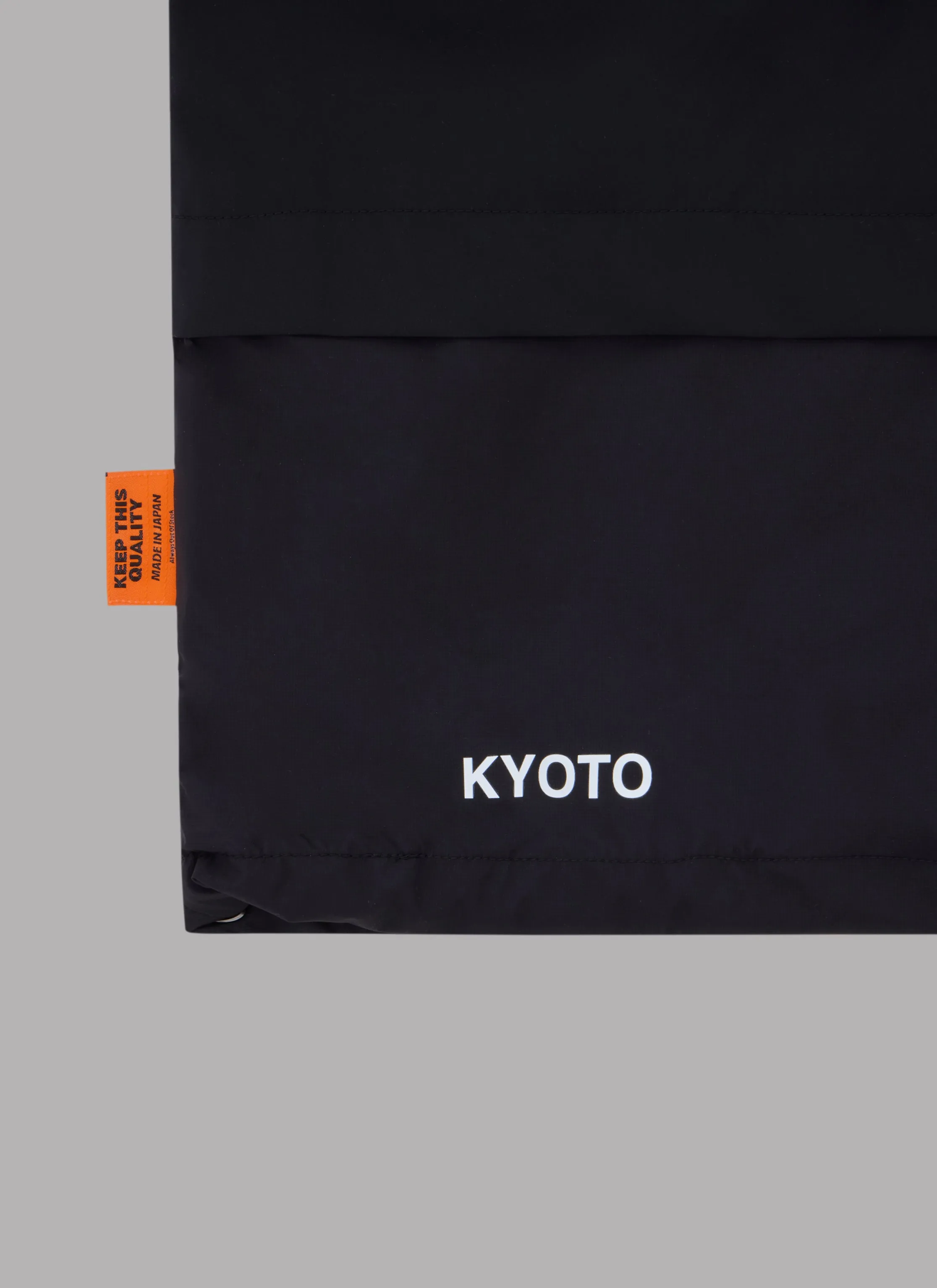 THREE LAYER TRACK JACKET-BLACK