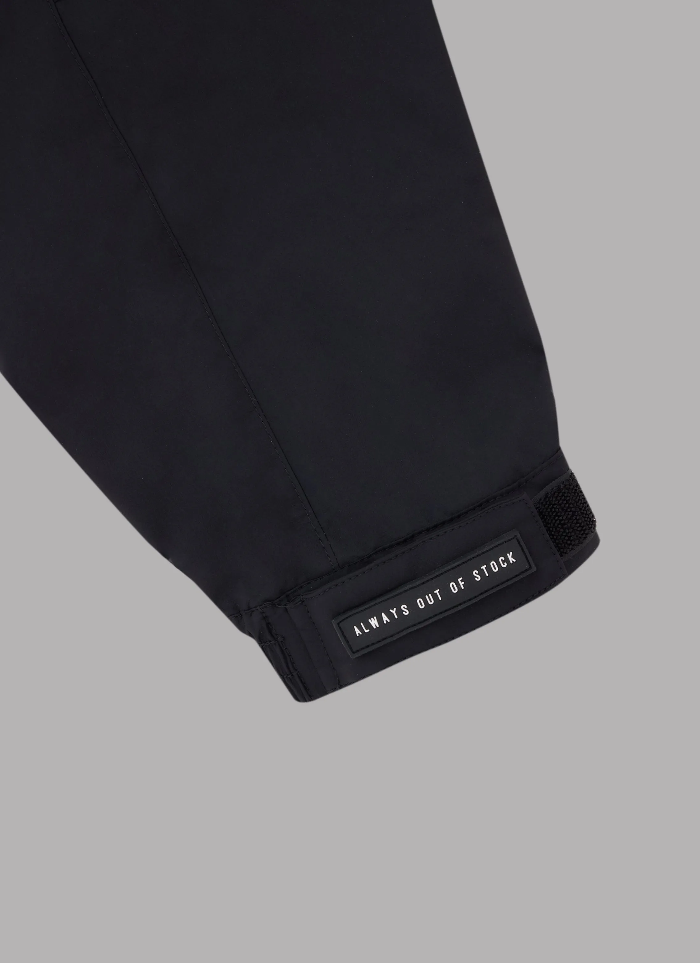 THREE LAYER TRACK JACKET-BLACK