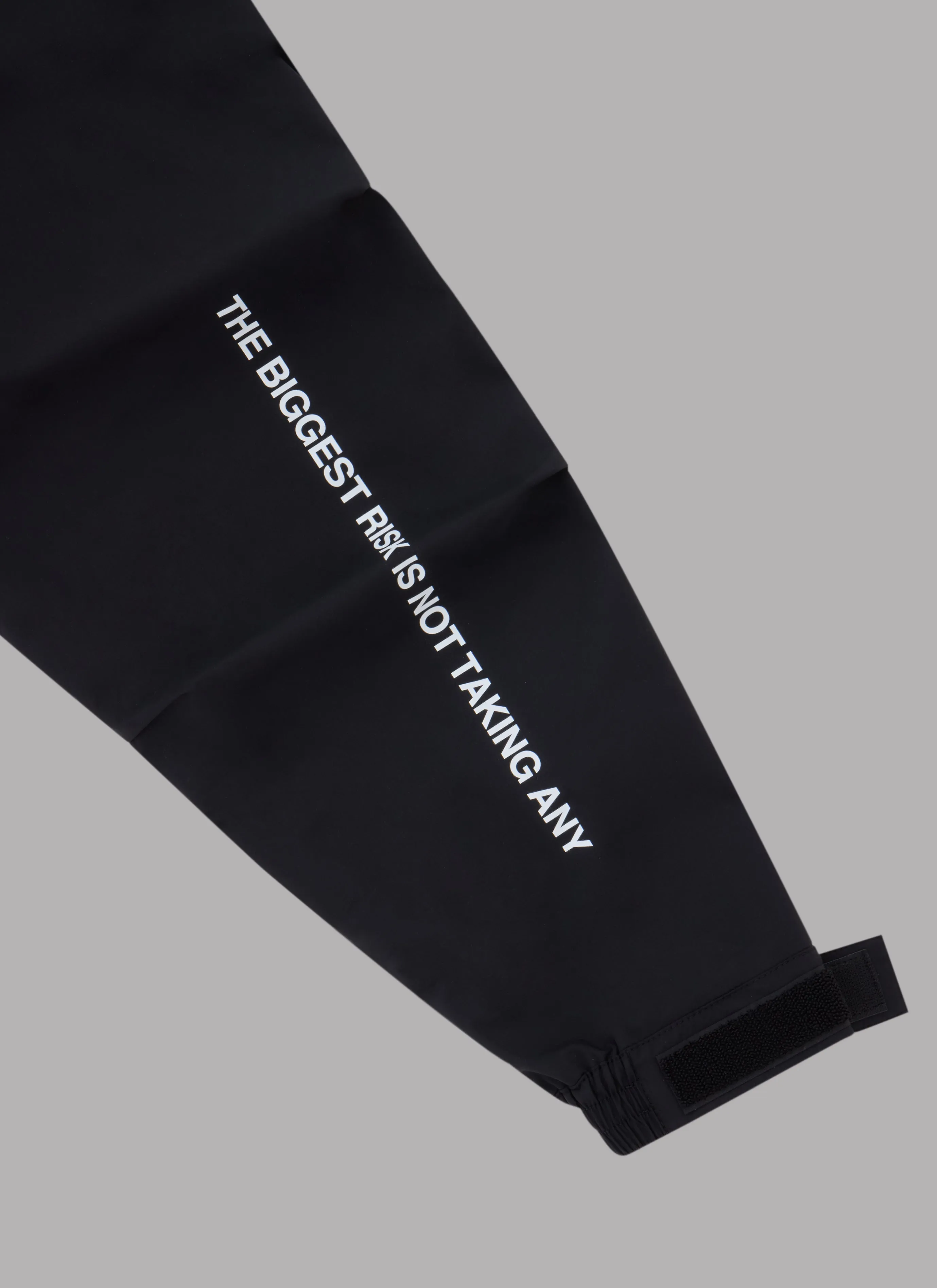 THREE LAYER TRACK JACKET-BLACK