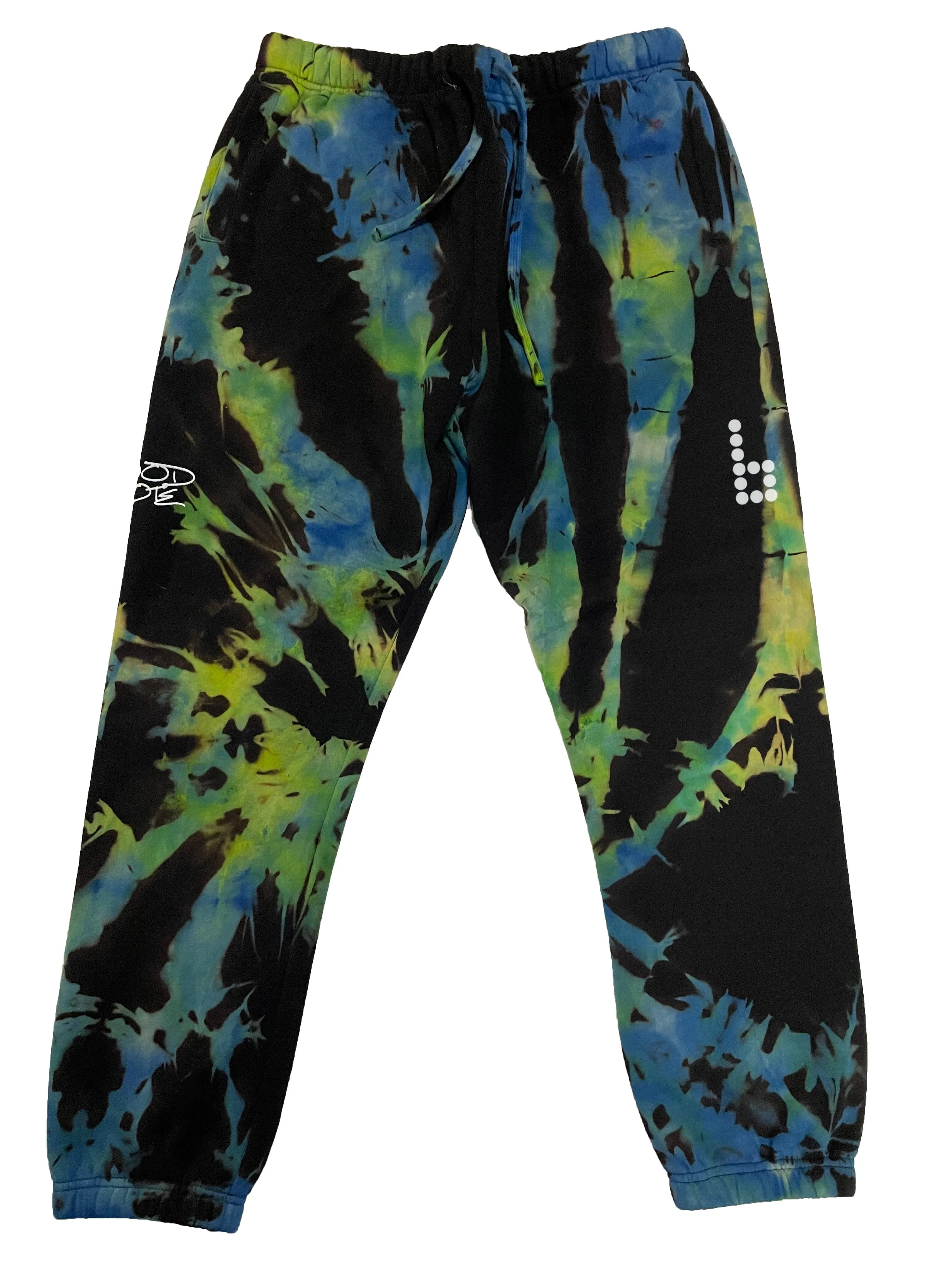 Tie Dye Good Note Braille Sweatpants