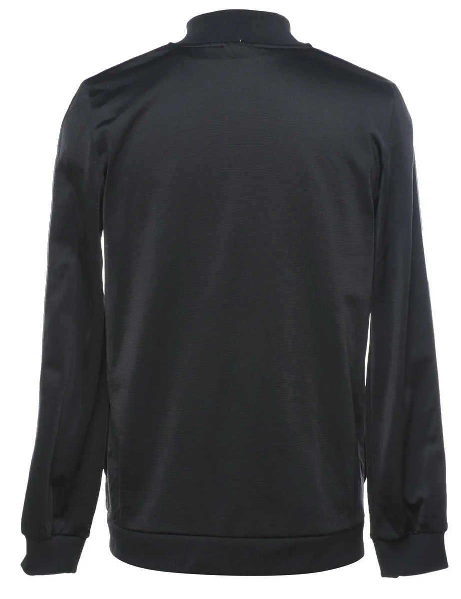 Umbro Black & White Zip-Front Track Top - S