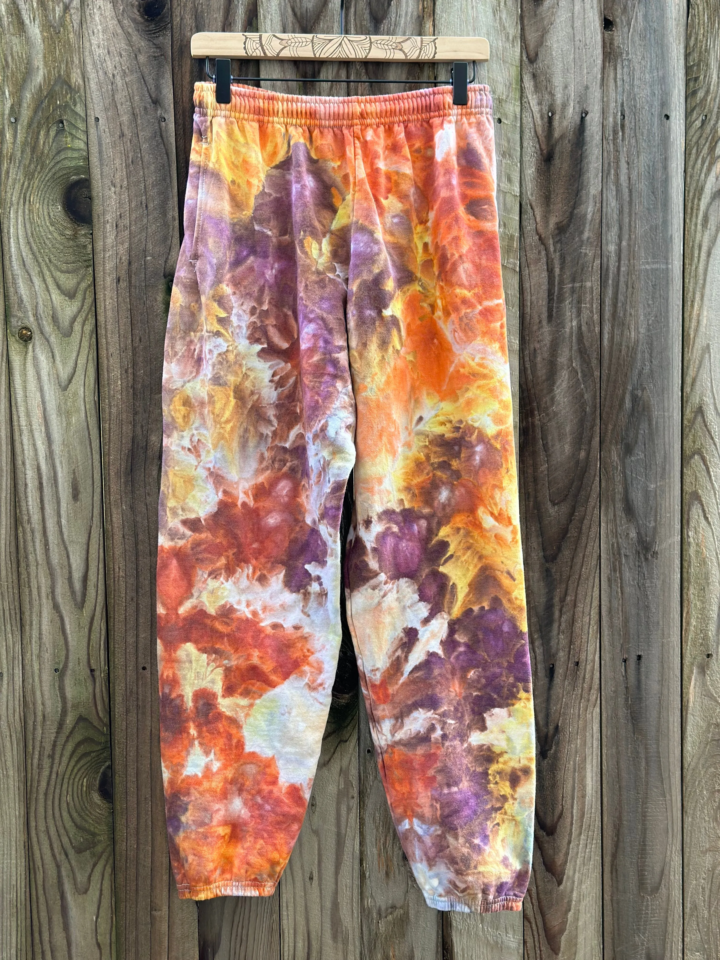 Unisex Medium Matching Zip Up Hoodie and Sweatpants in ‘Starburst’