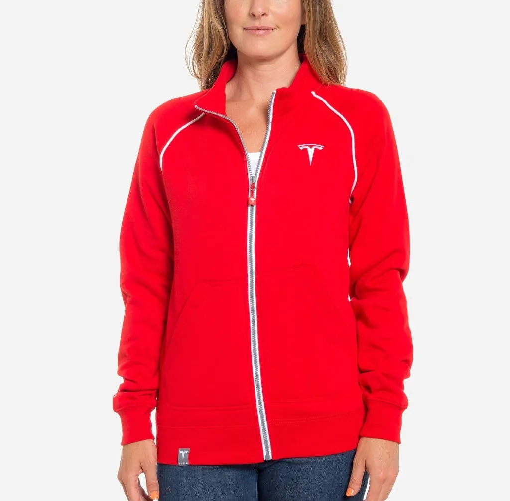 Unisex Red Track Jacket