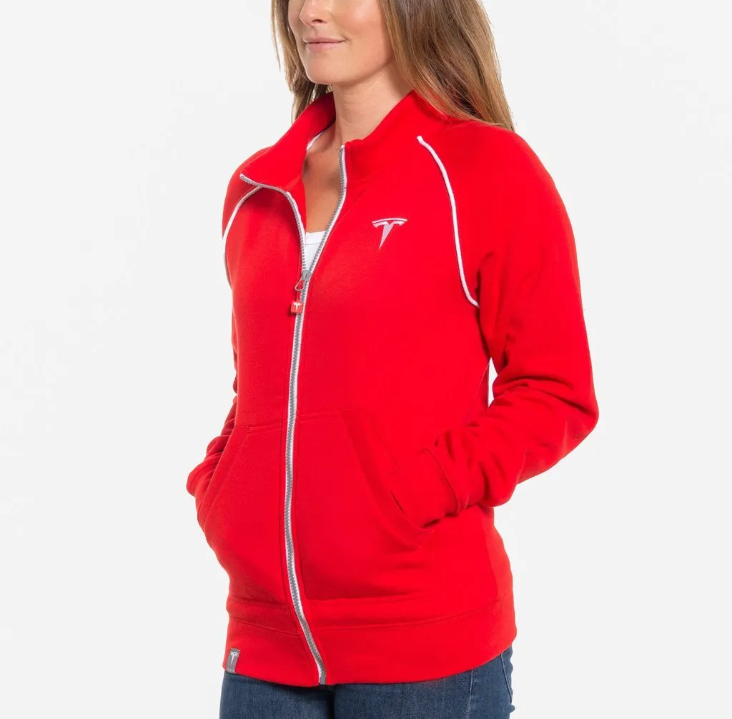 Unisex Red Track Jacket