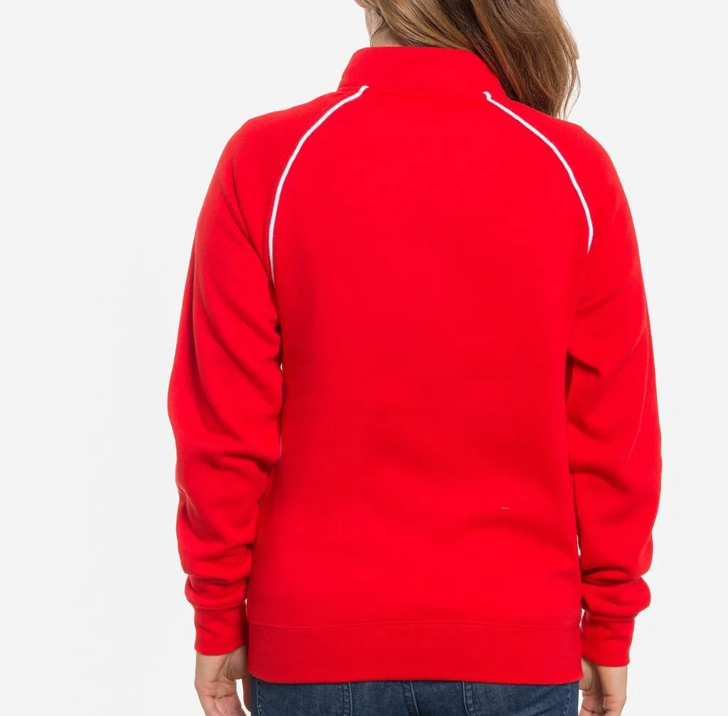 Unisex Red Track Jacket