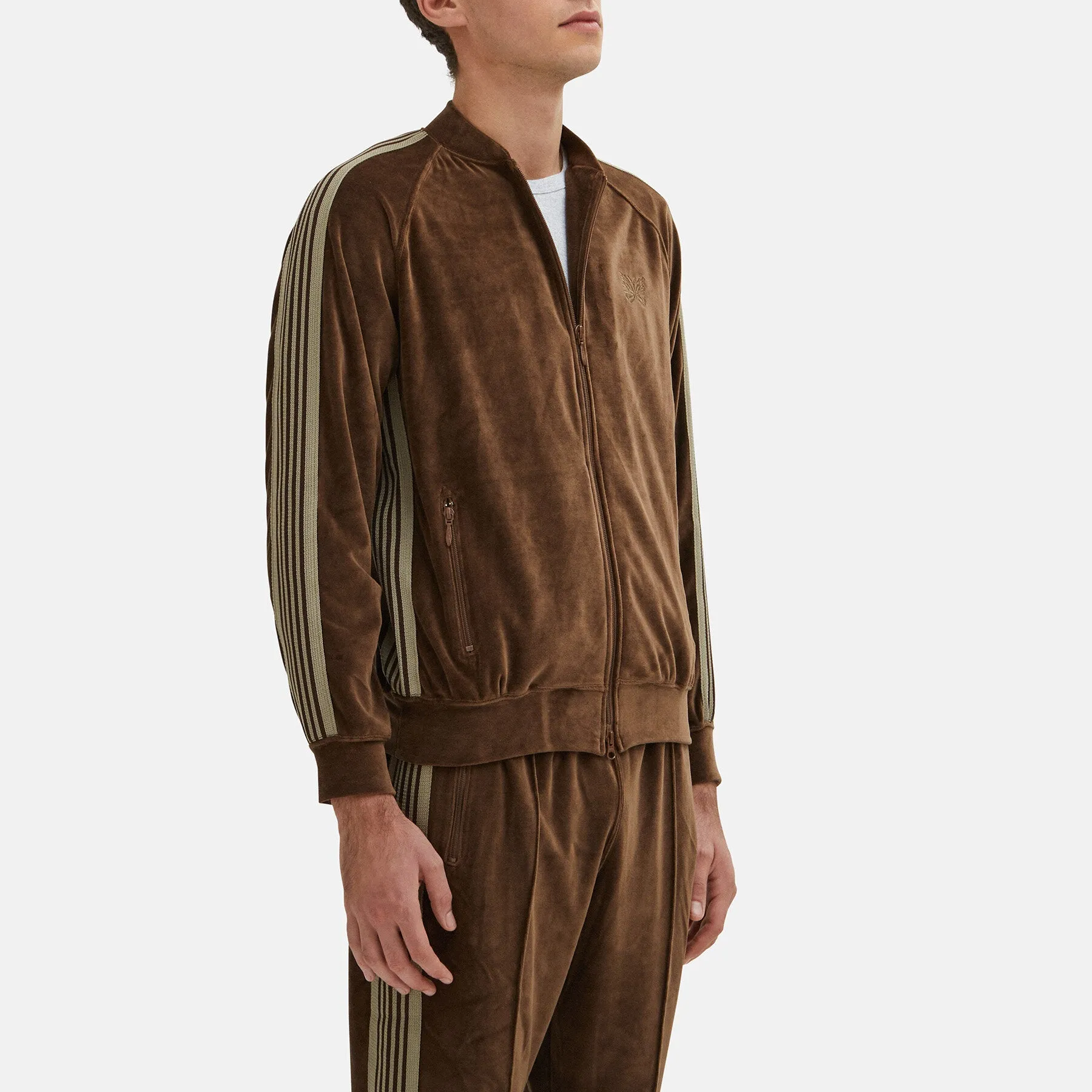 Velour Track Jacket