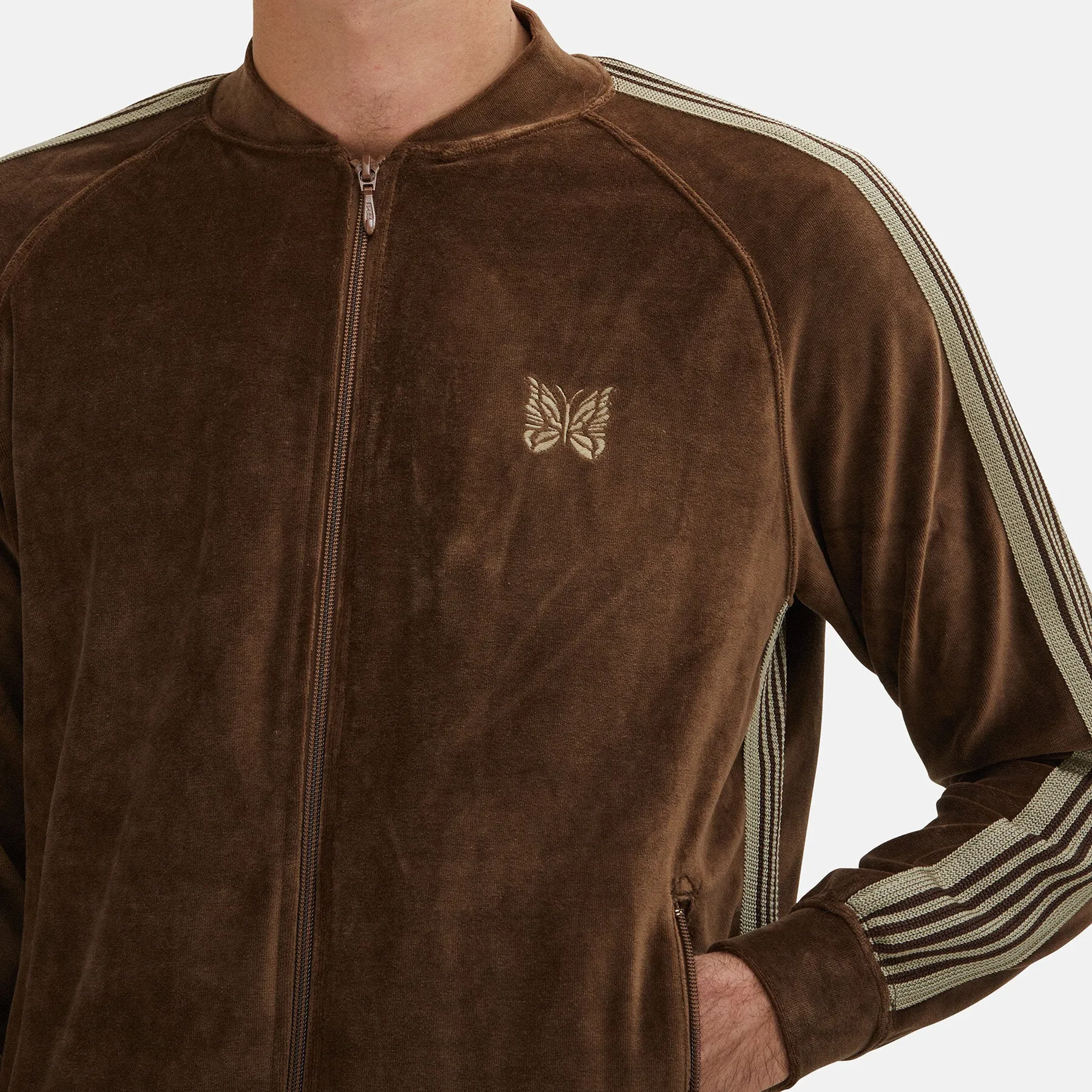 Velour Track Jacket