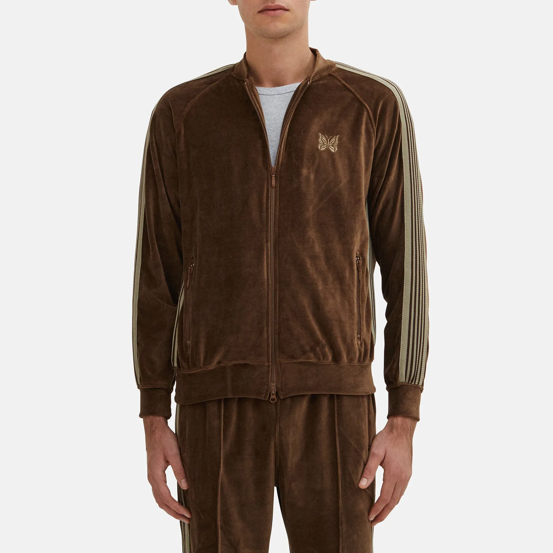 Velour Track Jacket