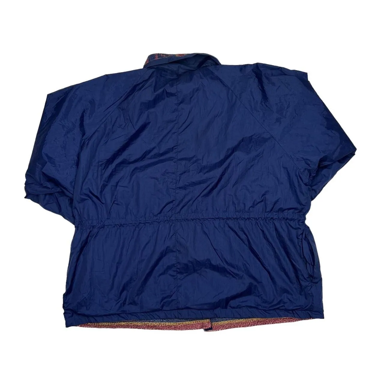 Vintage 90’s Reversible Abstract Crazy Patterned Fleece Windbreaker Jacket