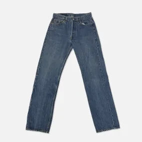 Vintage Levi’s 501 Blue Button Fly Denim Jeans - W28