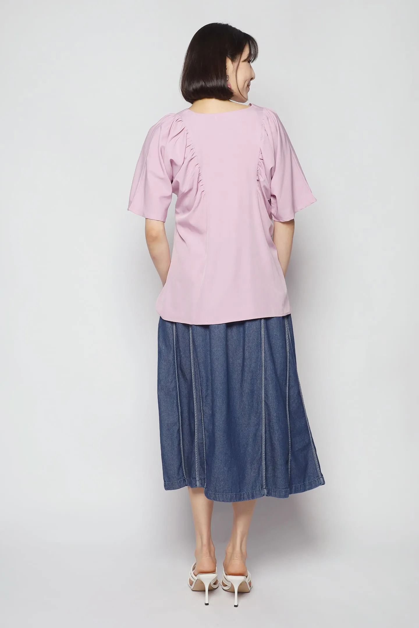 Whitney Junior Top in All Star Lilac